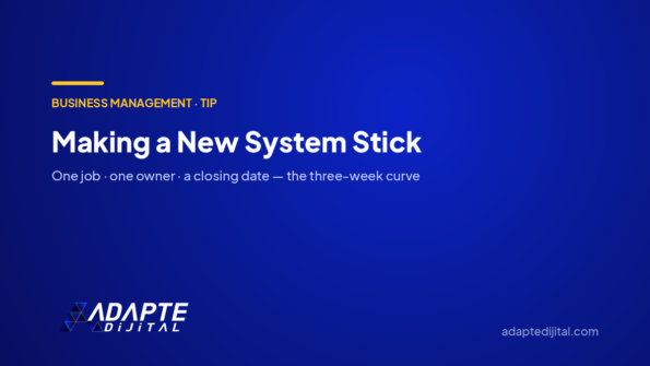 Making a New System Stick — Adapte Dijital cover image