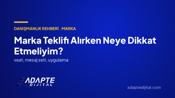 Marka Teklifi Alırken Neye Dikkat Etmeliyim? — Adapte Dijital kapak görseli