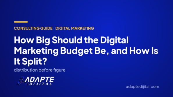 How Big Should the Digital Marketing Budget Be, and How Is It Split? — Adapte Dijital cover image