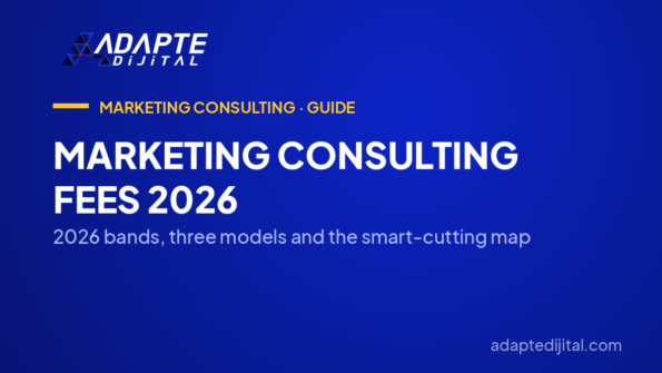 Marketing Consulting Fees 2026 — 2026 bands, three models and the smart-cutting map