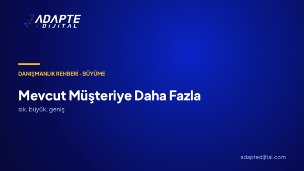 Mevcut müşteriye nasıl daha fazla satılır?