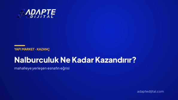 Nalburculuk Ne Kadar Kazandırır? — Adapte Dijital kapak görseli