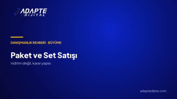 Paket ve set satışı nasıl kurulur?