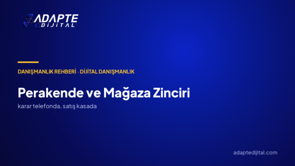 Mağazalarım var; dijital danışmanlık perakendede ne işe yarar?