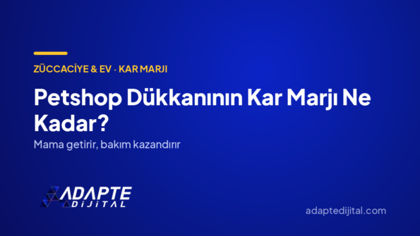 Petshop Dükkanının Kar Marjı Ne Kadar? — Adapte Dijital kapak görseli