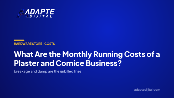 What Are the Monthly Running Costs of a Plaster and Cornice Business? — Adapte Dijital cover image