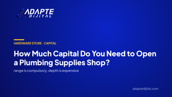 How Much Capital Do You Need to Open a Plumbing Supplies Shop? — Adapte Dijital cover image