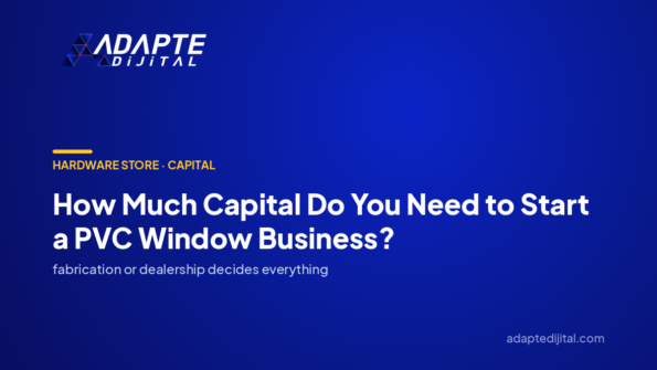 How Much Capital Do You Need to Start a PVC Window Business? — Adapte Dijital cover image