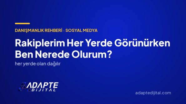 Rakiplerim Her Yerde Görünürken Ben Nerede Olurum? — Adapte Dijital kapak görseli