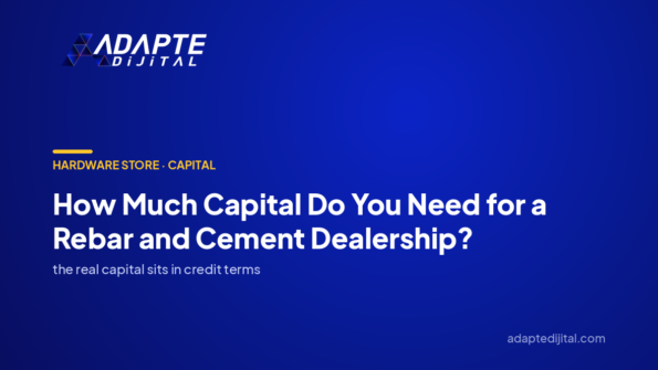 How Much Capital Do You Need for a Rebar and Cement Dealership? — Adapte Dijital cover image