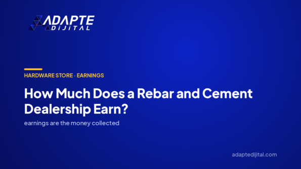 How Much Does a Rebar and Cement Dealership Earn? — Adapte Dijital cover image