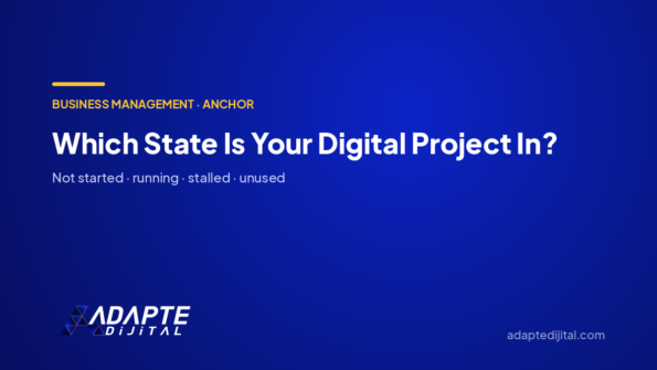 Which State Is Your Digital Project In? — Adapte Dijital cover image
