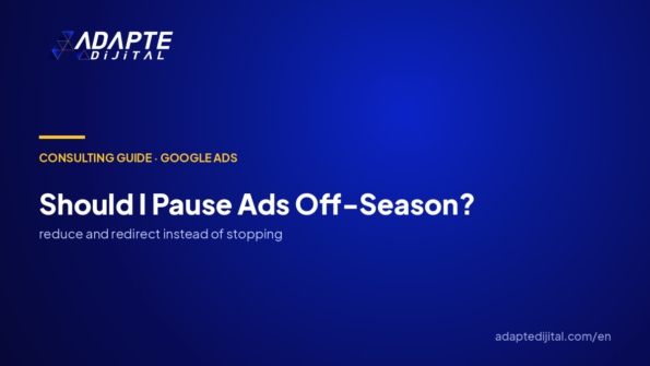 Should I pause the ads off-season?