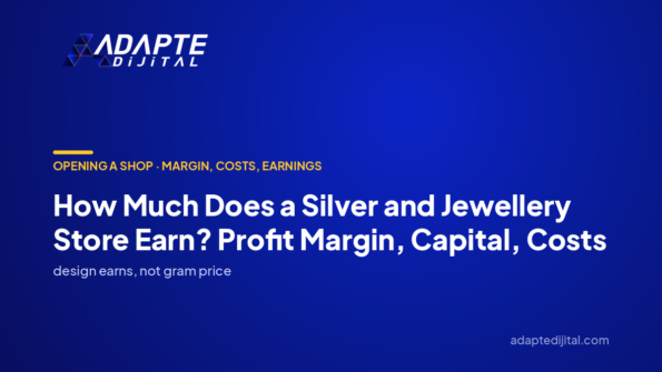 How Much Does a Silver and Jewellery Store Earn? Profit Margin, Capital, Costs — Adapte Dijital cover image