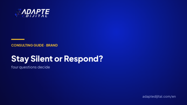 Should I stay silent or respond?