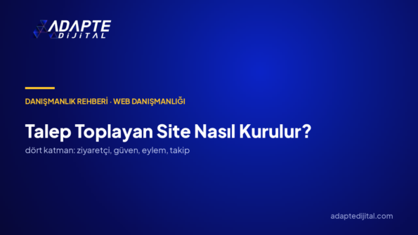 Talep Toplayan Web Sitesi Nasıl Kurulur?