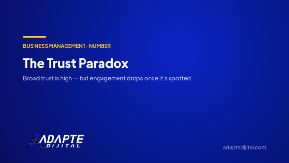 The Trust Paradox — Adapte Dijital cover image