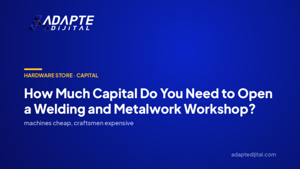 How Much Capital Do You Need to Open a Welding and Metalwork Workshop? — Adapte Dijital cover image