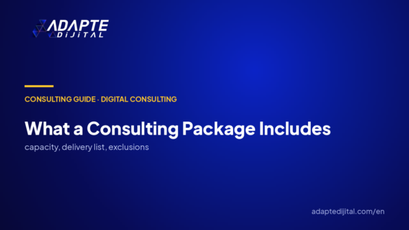 When I buy a digital consulting package, what am I actually buying?