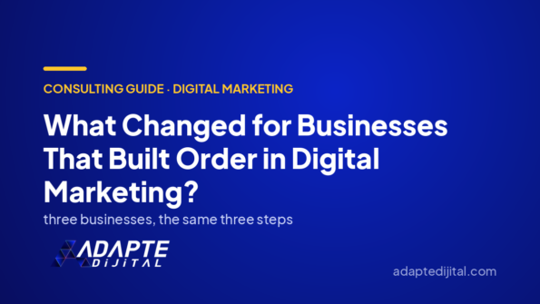 What Changed for Businesses That Built Order in Digital Marketing? — Adapte Dijital cover image
