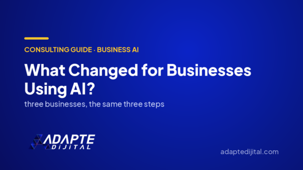 What Changed for Businesses Using AI? — Adapte Dijital cover image