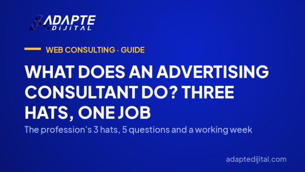 What Does an Advertising Consultant Do? Three Hats, One Job — The profession's 3 hats, 5 questions and a working week
