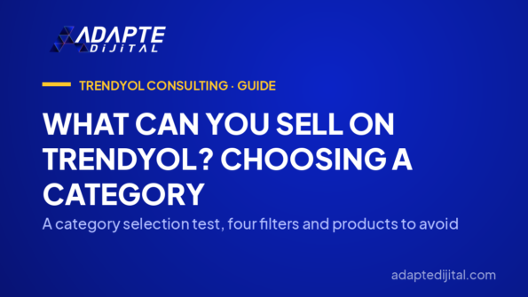 What Can You Sell on Trendyol? Choosing a Category — A category selection test, four filters and products to avoid