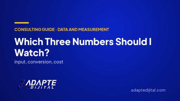 Which Three Numbers Should I Watch? — Adapte Dijital cover image