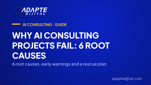 Why AI Consulting Projects Fail: 6 Root Causes — 6 root causes, early warnings and a rescue plan
