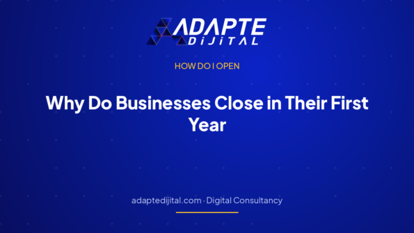 Why Do Businesses Close in Their First Year? Seven Causes and Early Warnings — Adapte Dijital cover image