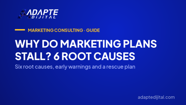 Why Do Marketing Plans Stall? 6 Root Causes — Six root causes, early warnings and a rescue plan