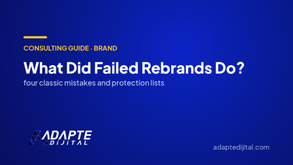 What Did Failed Rebrands Do? — Adapte Dijital cover image