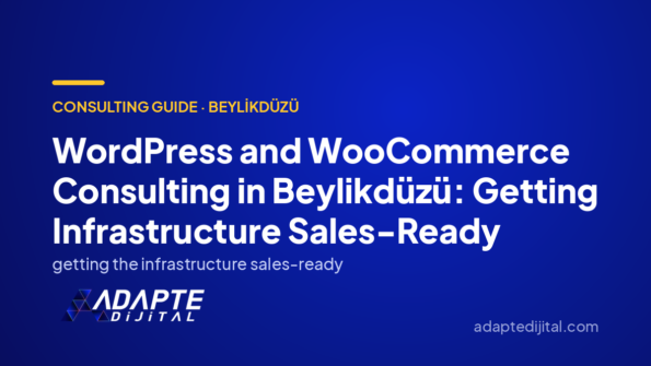 WordPress and WooCommerce Consulting in Beylikdüzü: Getting Infrastructure Sales-Ready