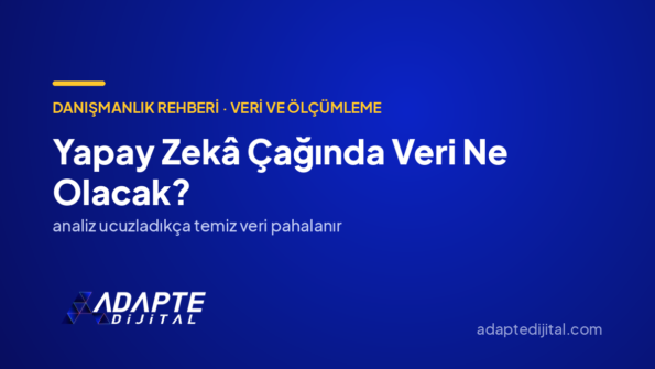 Yapay Zekâ Çağında Veri Ne Olacak? — Adapte Dijital kapak görseli
