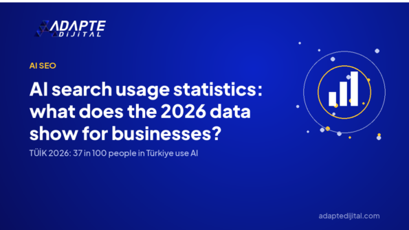 AI search usage statistics: what does the 2026 data show for businesses? — Adapte Dijital cover image
