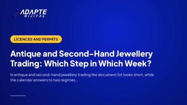 Antique and Second-Hand Jewellery Trading: Which Step in Which Week? — Adapte Dijital cover image