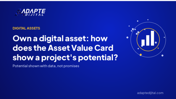 Own a digital asset: how does the Asset Value Card show a project's potential? — Adapte Dijital cover image
