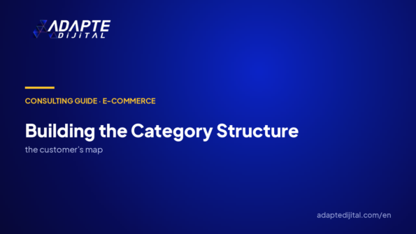 How should an online store's categories be built?