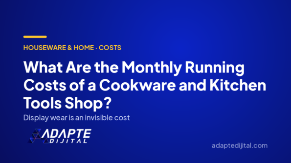 What Are the Monthly Running Costs of a Cookware and Kitchen Tools Shop? — Adapte Dijital cover image