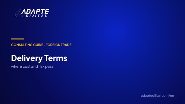 What are export delivery terms?