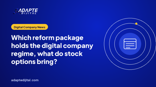 Which reform package holds the digital company regime, what do stock options bring?
