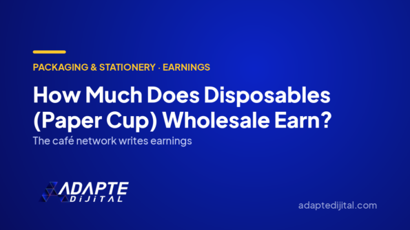 How Much Does Disposables (Paper Cup) Wholesale Earn? — Adapte Dijital cover image