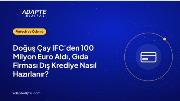 Doğuş Çay IFC'den 100 Milyon Euro Aldı, Gıda Firması Dış Krediye Nasıl Hazırlanır?