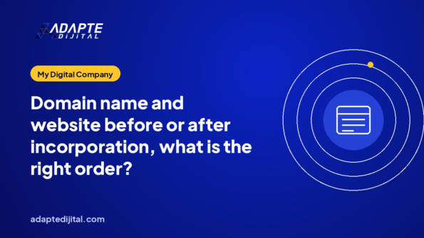 Domain name and website before or after incorporation, what is the right order?