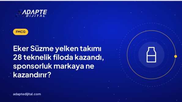 Eker Süzme yelken takımı 28 teknelik filoda kazandı, sponsorluk markaya ne kazandırır?