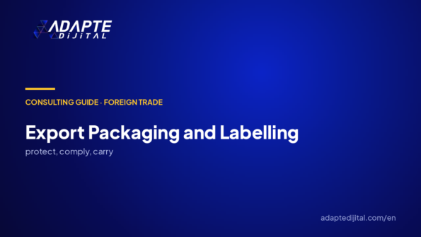 What should export packaging and labels look like?