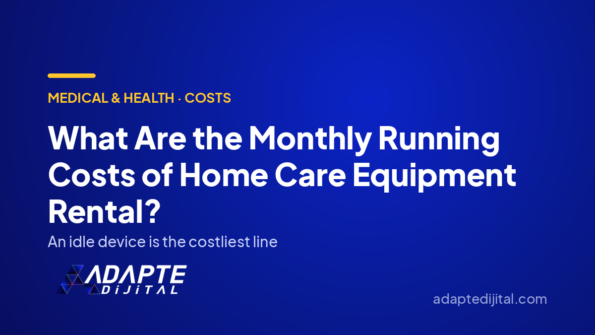What Are the Monthly Running Costs of Home Care Equipment Rental? — Adapte Dijital cover image