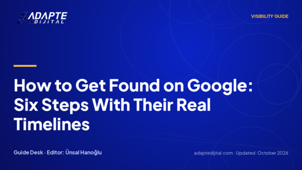 How to Get Found on Google: Six Steps With Their Real Timelines