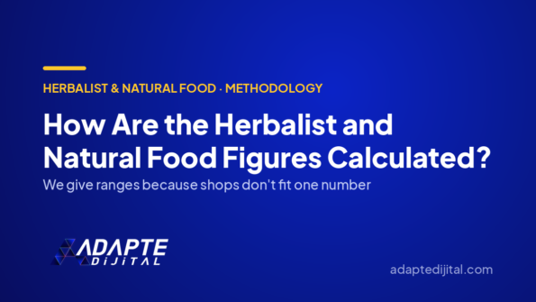 How Are the Herbalist and Natural Food Figures Calculated? — Adapte Dijital cover image