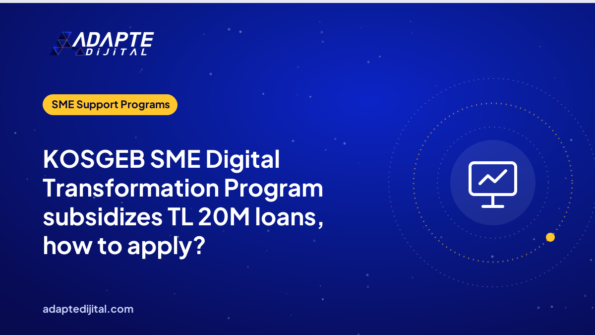 KOSGEB SME Digital Transformation Program subsidizes TL 20M loans, how to apply?